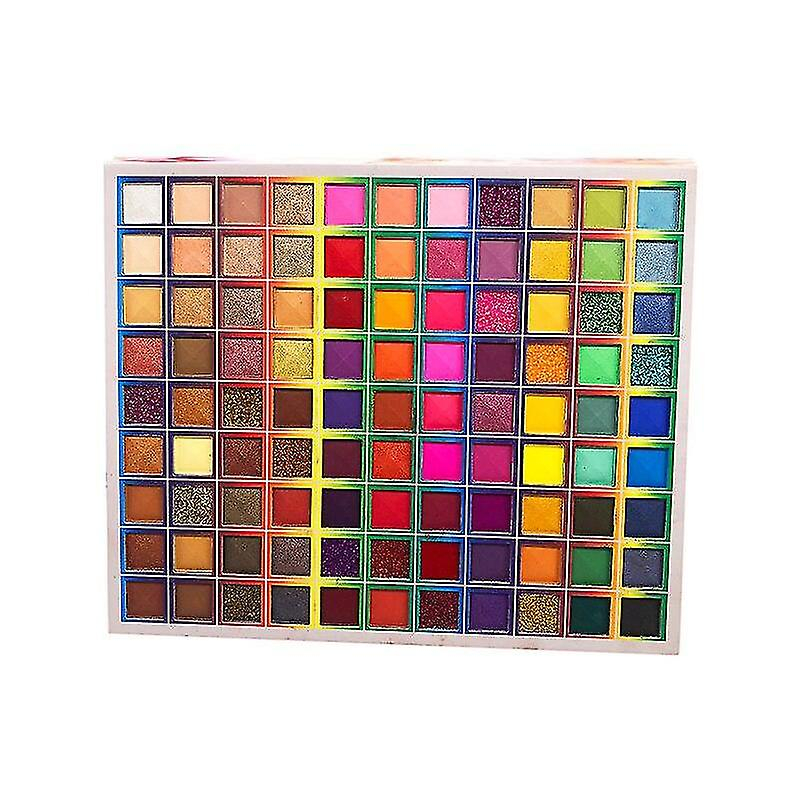 Foto 2 pulgar | Paleta De Sombras De Ojos Huoguo 99 Colores Con Purpurina Nacarada Mate - Venta Internacional.