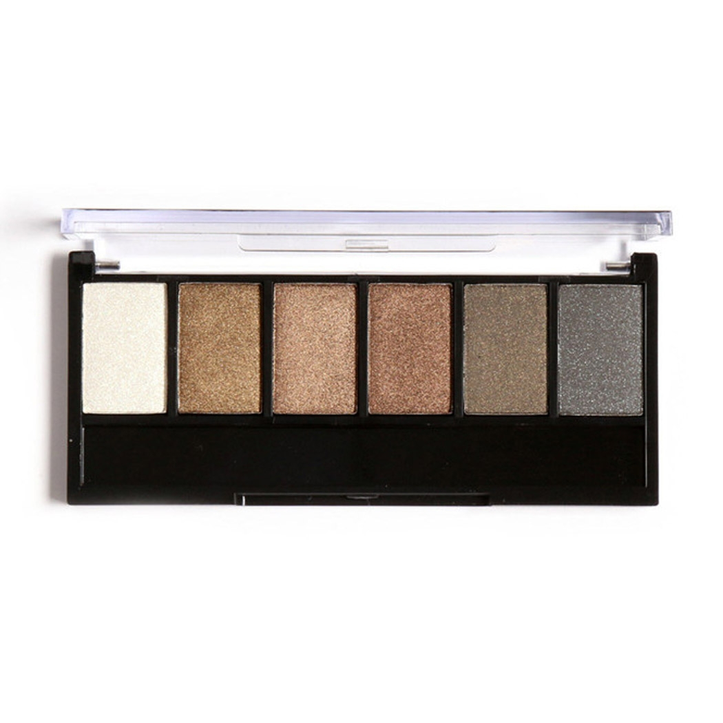 Paleta De Sombras De Ojos Genérica 6 Colores Maquillaje Profesional - Venta Internacional.