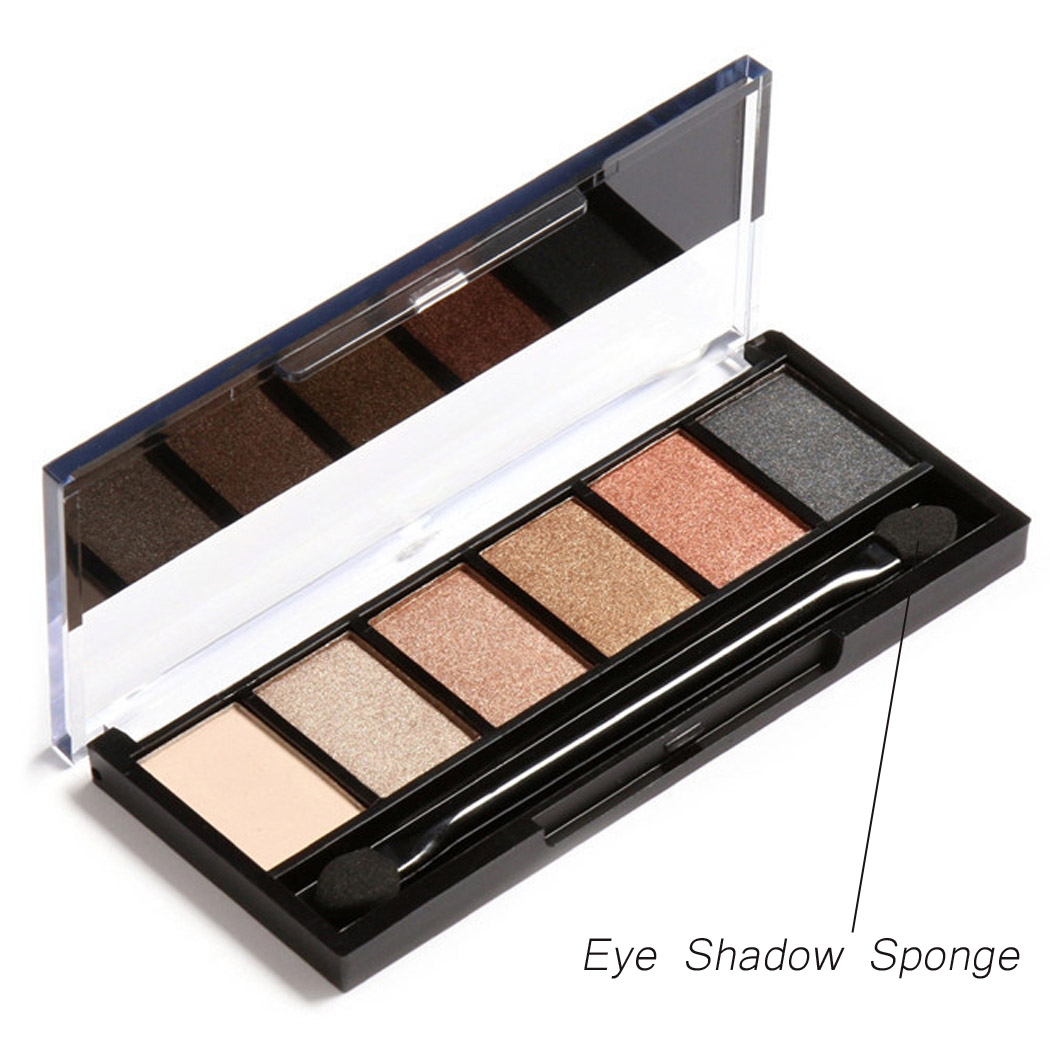 Foto 5 pulgar | Paleta De Sombras De Ojos Genérica 6 Colores Maquillaje Profesional - Venta Internacional.