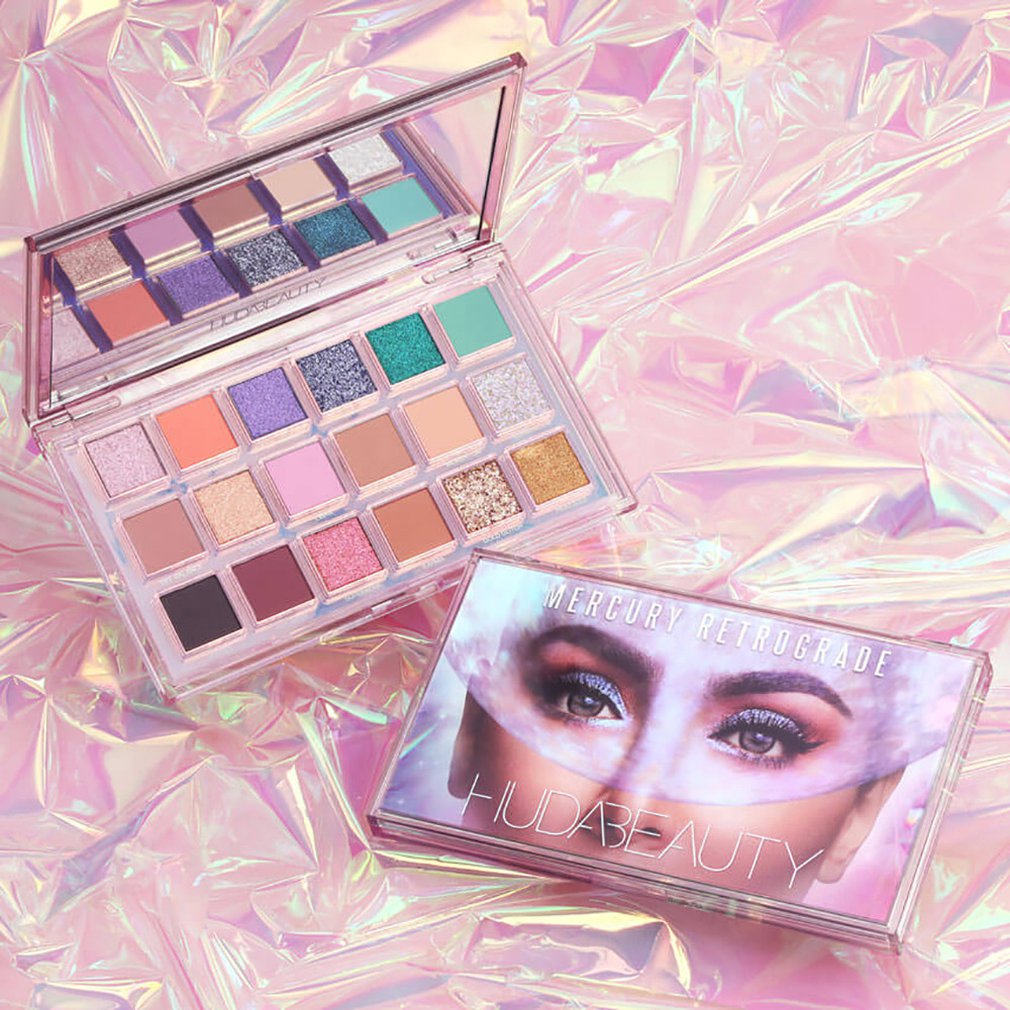 Foto 3 pulgar | Paleta De Sombras De Ojos Huda  18 Colores  Beauty Glitter Shimmer Matte - Venta Internacional.