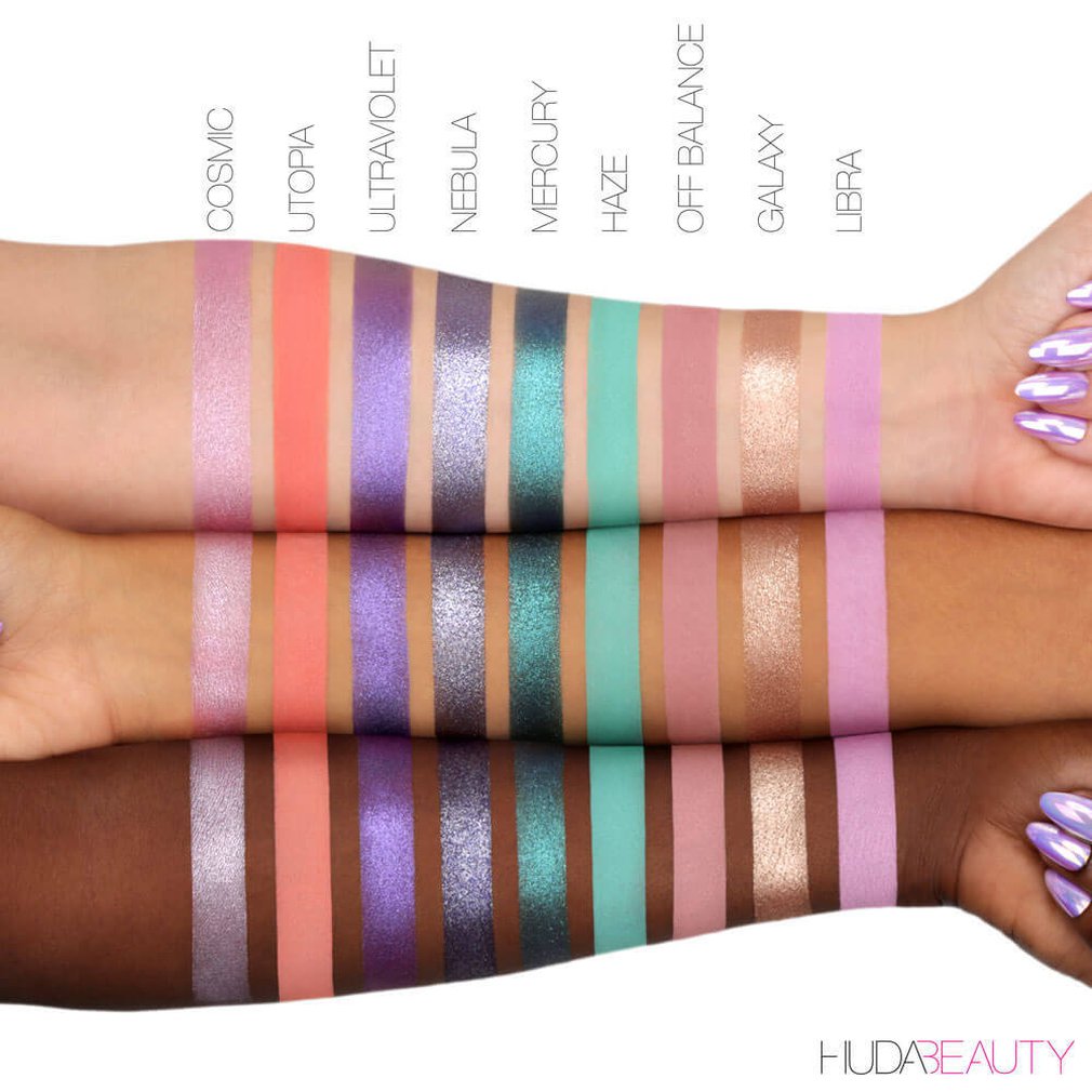 Foto 4 pulgar | Paleta De Sombras De Ojos Huda  18 Colores  Beauty Glitter Shimmer Matte - Venta Internacional.