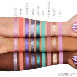 Foto 3 | Paleta De Sombras De Ojos Huda 18 Colores Beauty Glitter Shimmer Matte - Venta Internacional.