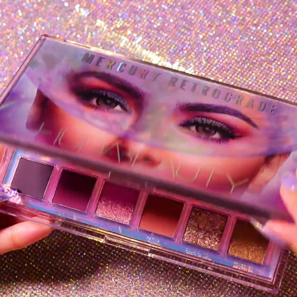 Foto 5 pulgar | Paleta De Sombras De Ojos Huda  18 Colores  Beauty Glitter Shimmer Matte - Venta Internacional.