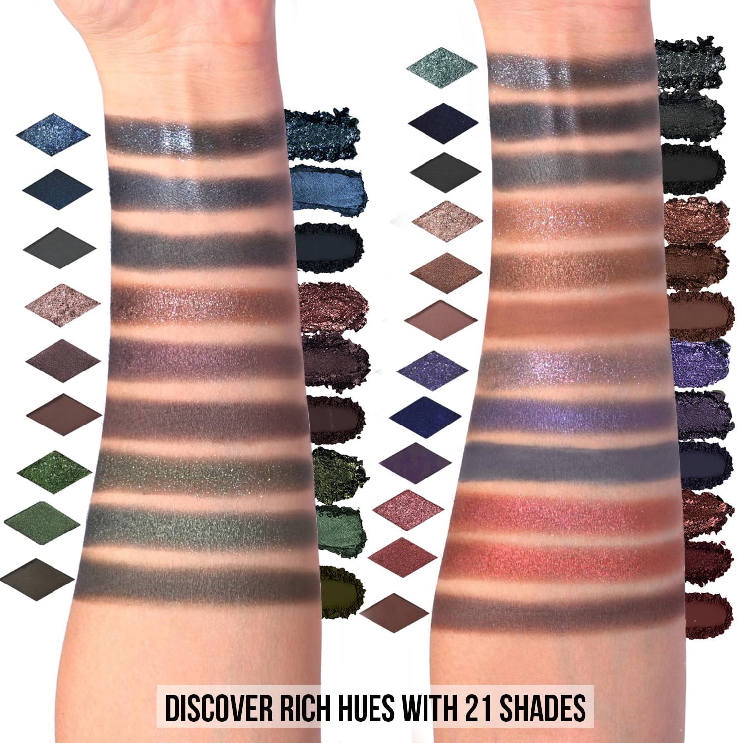 Foto 2 | Paleta De Sombras De Ojos Tintark Midnight Masquerade 21 Colores - Venta Internacional.