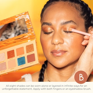 Foto 7 | Paleta De Sombras De Ojos Beauty For Real Golden Hour 8 Tonos - Venta Internacional.
