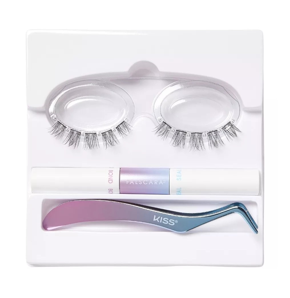 Foto 4 | Kit de Pestañas Postizas Kiss Falscara Wisp Volumizing