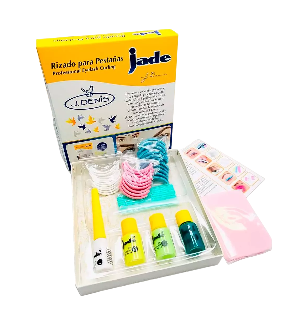 Kit De Rizado para Pestañas Jade Profesional