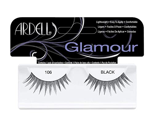 Venta Internacional - Pestañas Ardell Glamour, 106 Negras