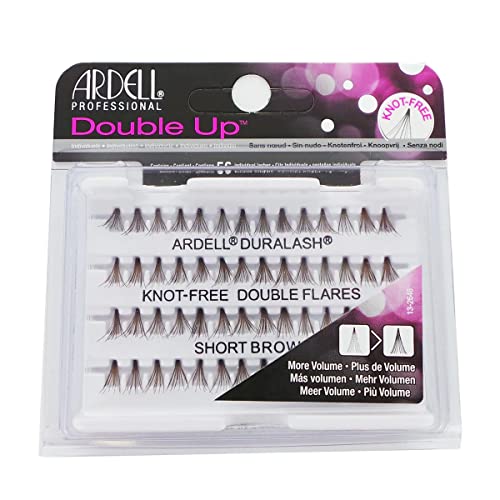 Venta Internacional - Pestañas Ardell Double Up Individual Sin Nudos, Cortas, Colo