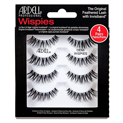 Venta Internacional - Pestañas Postizas Ardell Demi Wispies Negras, Maquillaje De