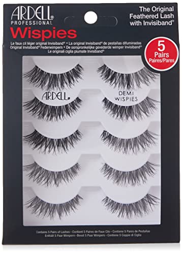 Venta Internacional - Pestañas Ardell Wispies Black Strip De 5 Unidades