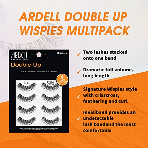 Foto 4 pulgar | Venta Internacional - Ardell Double Up Wispies, 4 Pares