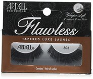 Pestañas Ardell Flawless Negras, 803 - Venta Internacional.