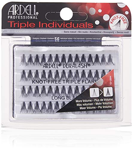 Foto 1 | Pestañas Ardell Triple Individual Sin Nudos, Largas, Negras - Venta Internacional.