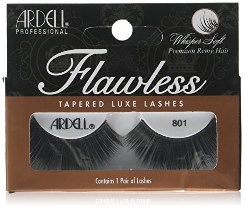 Pestañas Ardell Flawless Negras, 801 - Venta Internacional.