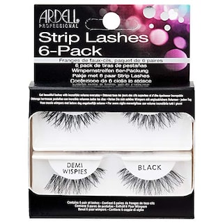 Foto 1 | Pestañas En Tiras Ardell Demi Wispies, Paquete De 6, Negras - Venta Internacional.