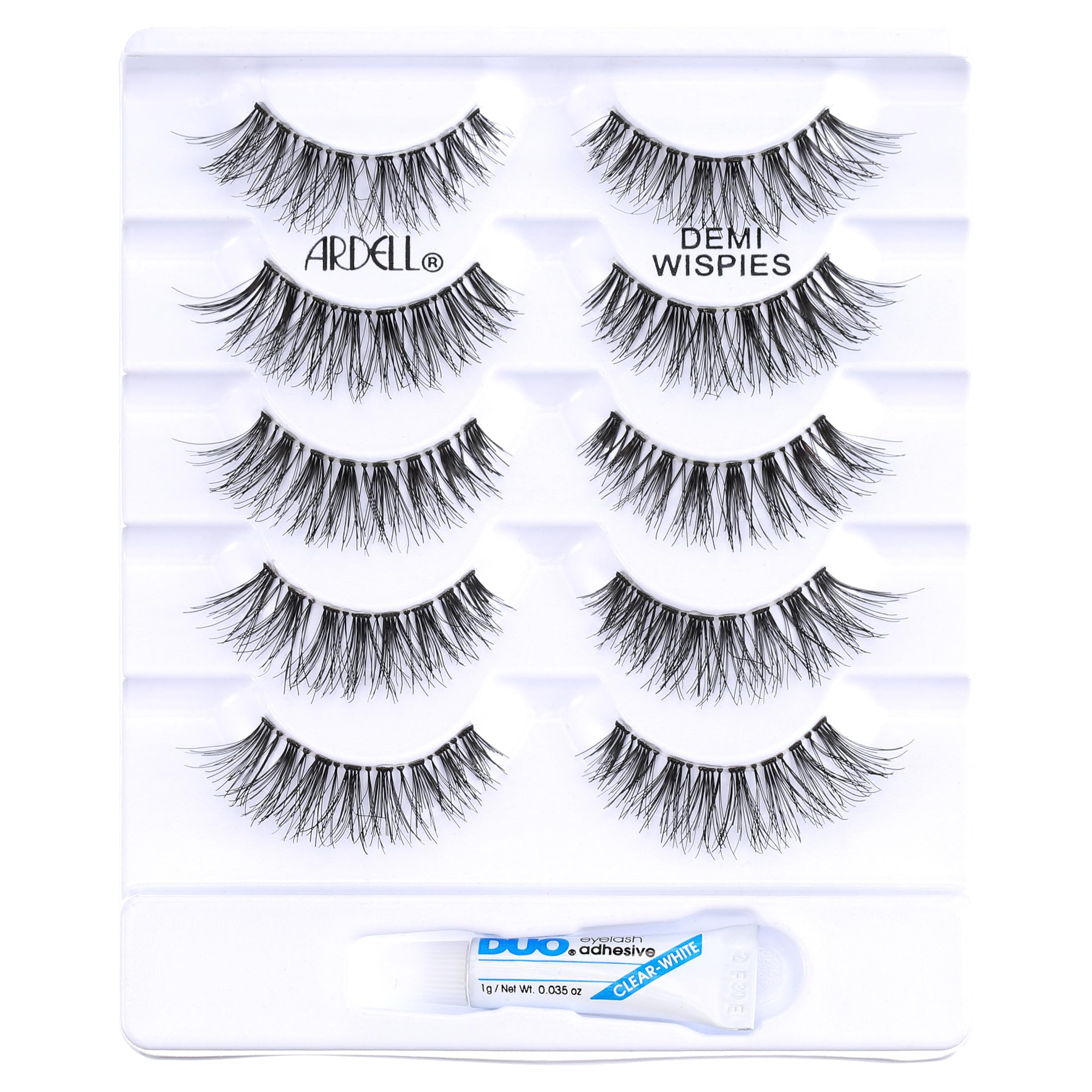 Foto 3 pulgar | Pestañas Postizas Ardell Demi Wispies Negras 6 Pares - Venta Internacional