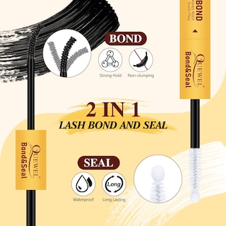 Foto 6 | Kit De Extensión De Pestañas Quewel 320 Unidades Wispy Lash Clusters 60d+80d - Venta Internacional