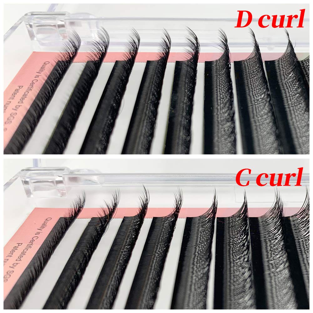 Foto 4 | Extensiones De Pestañas Nagaraku Yy, 0,07 Mm, Rizo En C, 9-13 Mm, 5 Bandejas - Venta Internacional.