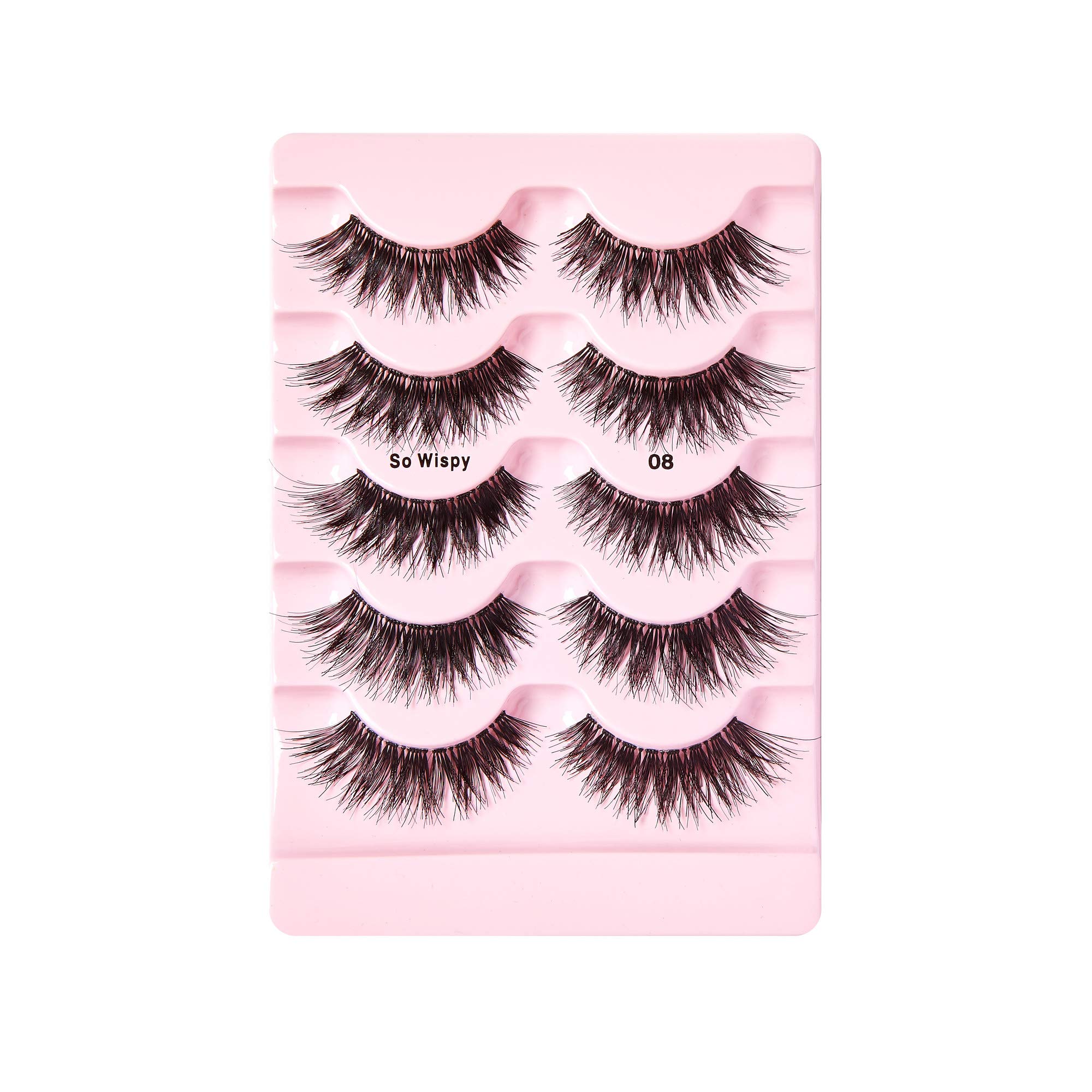 Foto 5 pulgar | Eyelashes I-envy So Wispy, Paquete Múltiple, Natural, 5 Pares - Venta Internacional.
