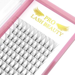 Foto 1 | Extensiones De Pestañas Con Volumen Prefabricadas Pro Lashbeauty 6d-d-0.07-15 Mm - Venta Internacional.