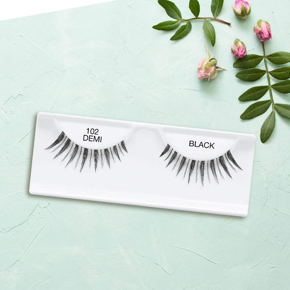 Foto 4 pulgar | Pestañas Postizas Ardell Natural Lashes 102 Black Demi (paquete De 4) - Venta Internacional.