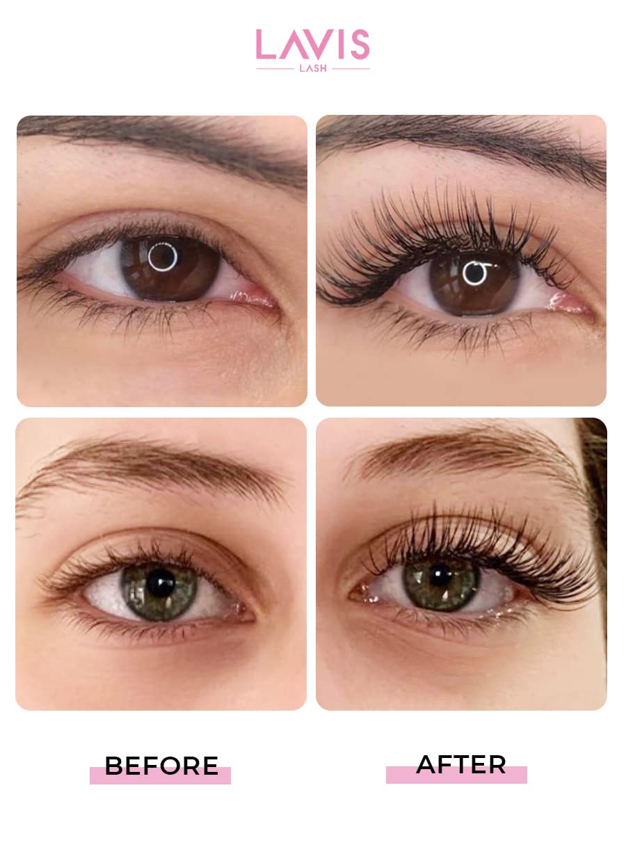 Foto 6 | Extensión De Pestañas Lavislash 1000 Promade Fans 7d 0.07 Mm D Curl - Venta Internacional.