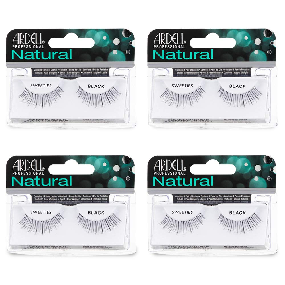 Foto 2 pulgar | Pestañas Postizas Ardell Natural Lashes Sweeties Black (paquete De 4) - Venta Internacional.