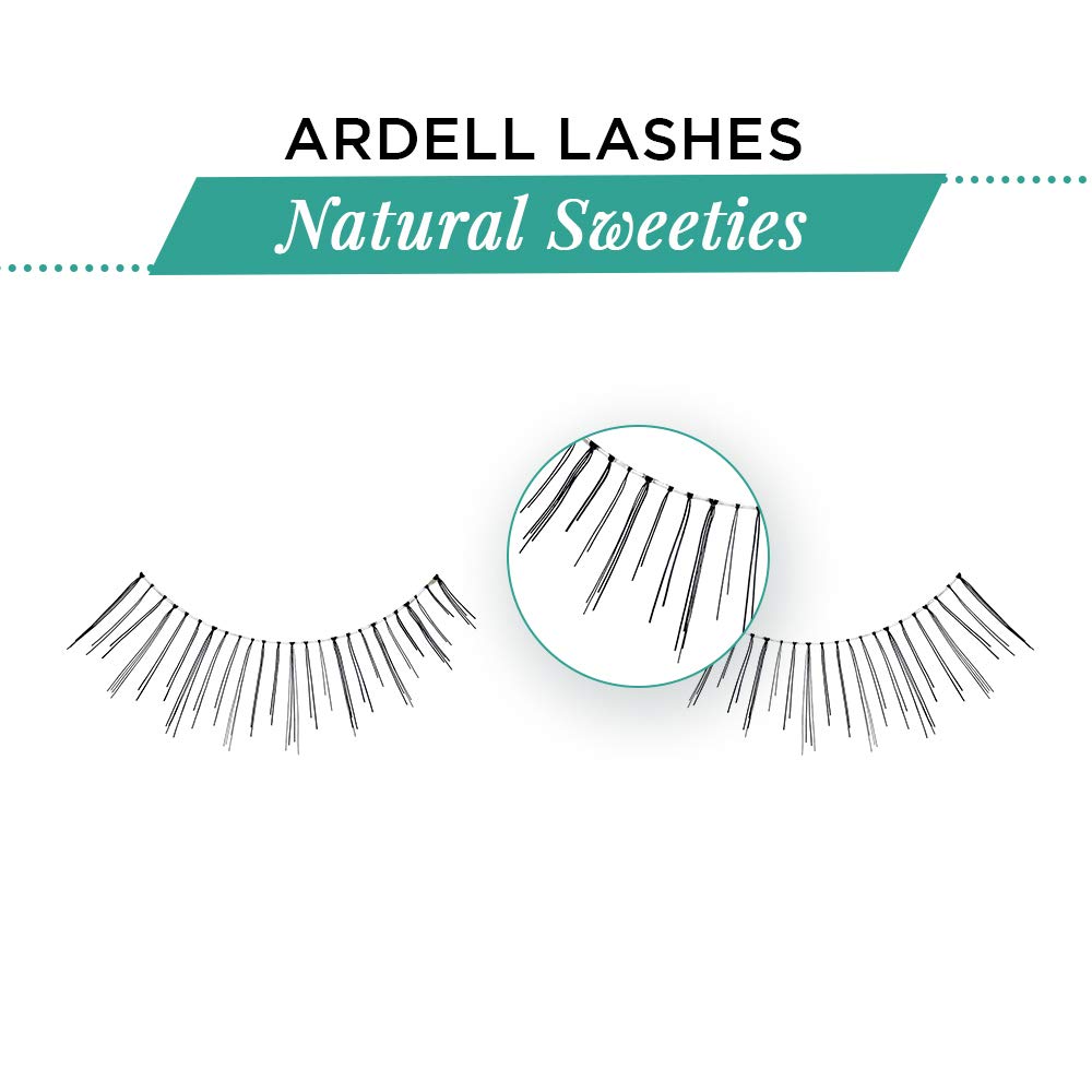 Foto 5 pulgar | Pestañas Postizas Ardell Natural Lashes Sweeties Black (paquete De 4) - Venta Internacional.