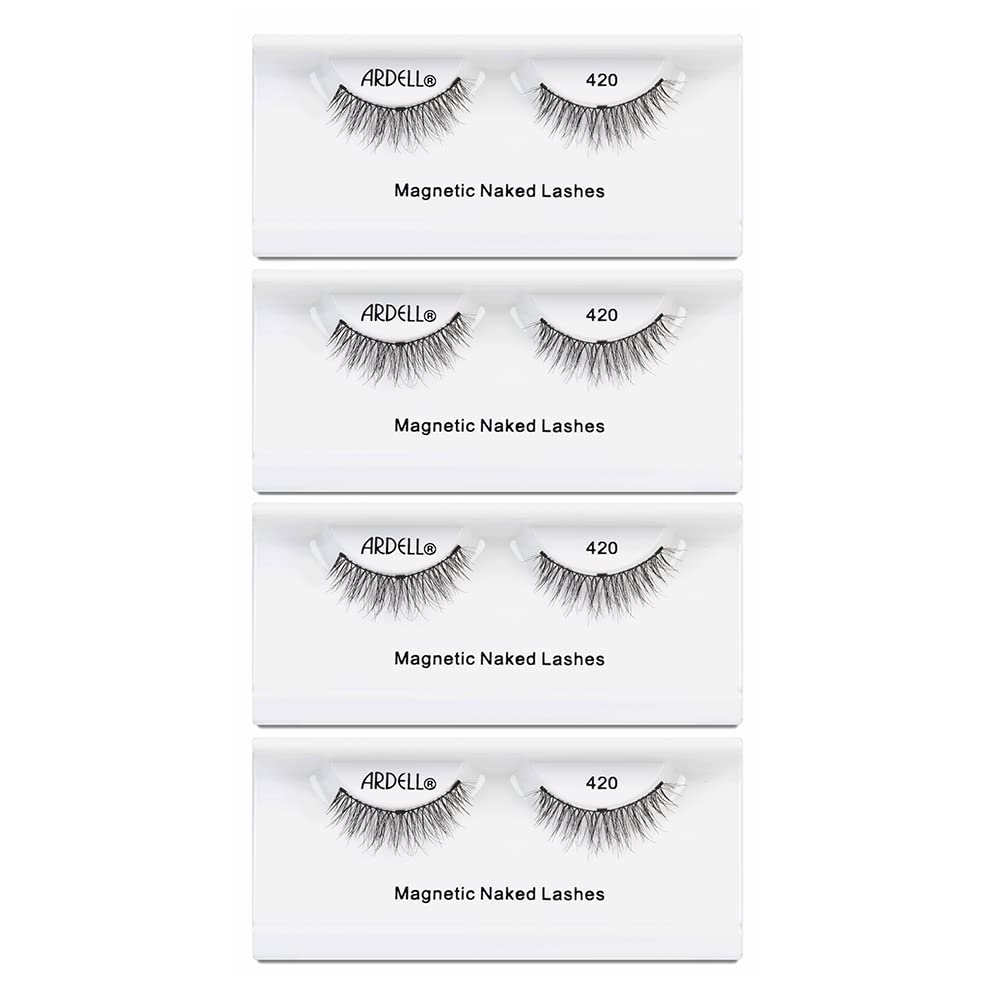 Foto 4 pulgar | Pestañas Postizas Ardell Magnetic Naked Lashes 420, Paquete De 4 - Venta Internacional.