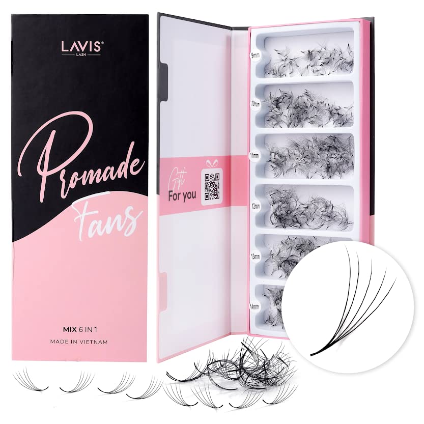 Extensiones De Pestañas Lavislash 1000 Promade Fans Volume 5d - Venta Internacional.