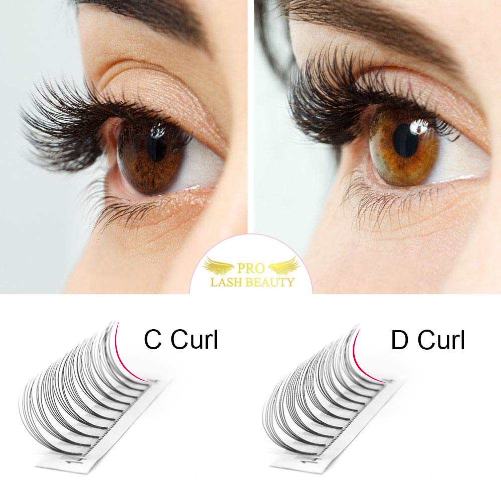 Foto 5 pulgar | Extensiones De Pestañas Con Volumen Prefabricadas Pro Lashbeauty 5d-c 0.10 16 Mm - Venta Internacional.