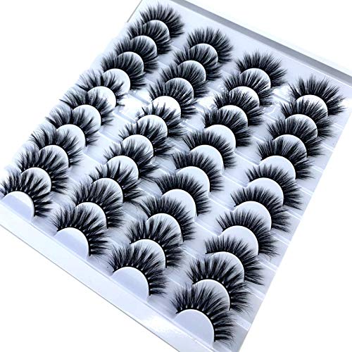 Foto 4 pulgar | Pestañas Postizas Hbzgtlad 3d Mink Lashes De Volumen Natural (20 Pares) - Venta Internacional.