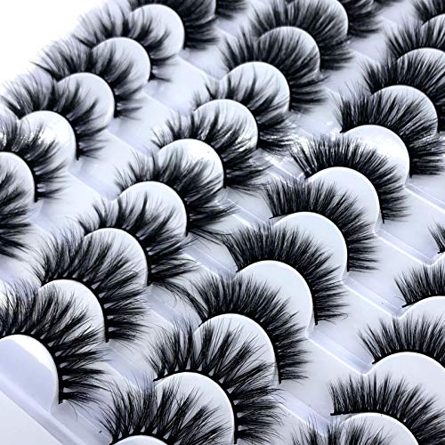 Foto 8 pulgar | Pestañas Postizas Hbzgtlad 3d Mink Lashes De Volumen Natural (20 Pares) - Venta Internacional.