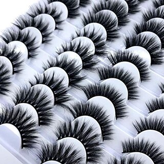 Foto 7 | Pestañas Postizas Hbzgtlad 3d Mink Lashes De Volumen Natural (20 Pares) - Venta Internacional.