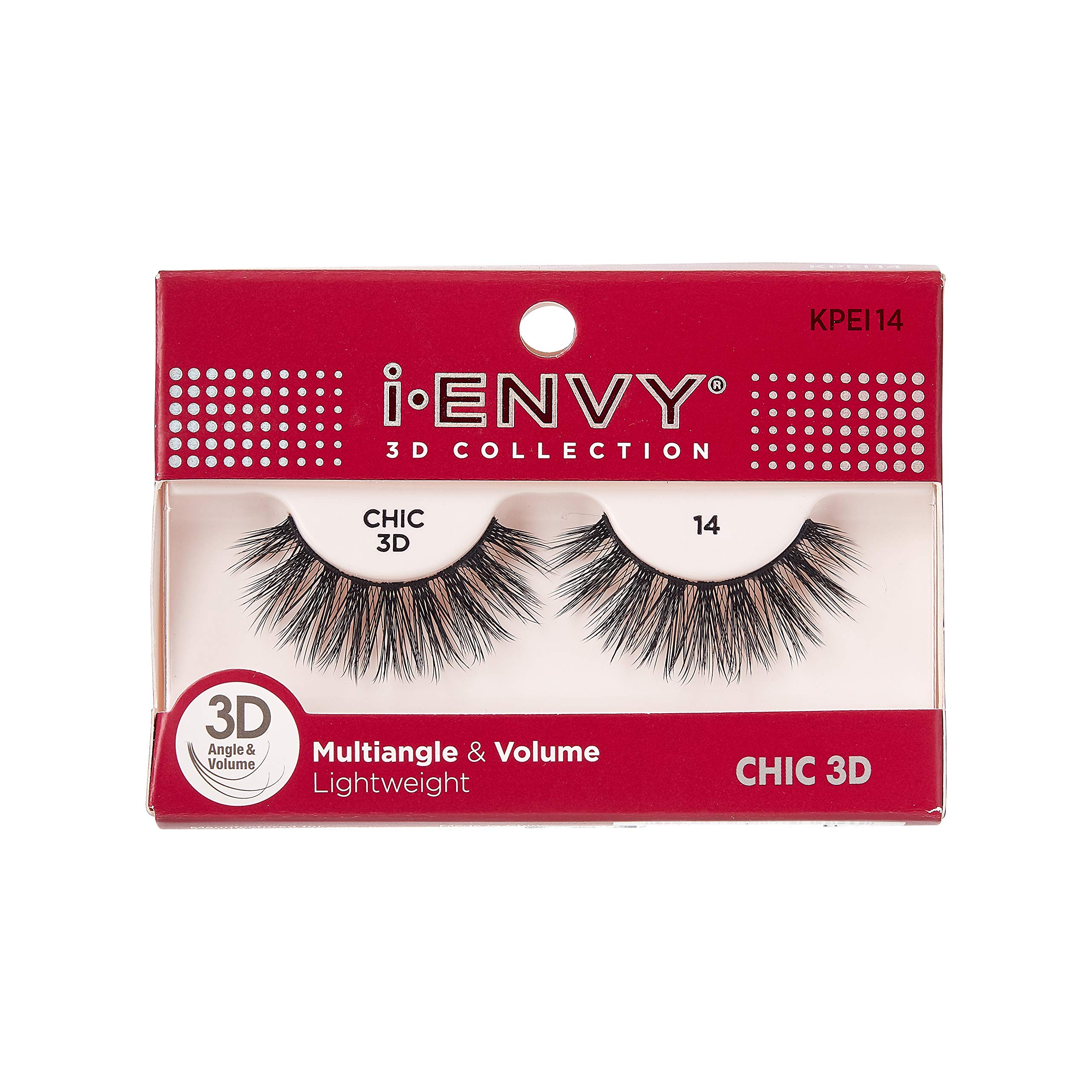 Foto 2 pulgar | Pestañas Postizas Kiss I-envy 3d Glam Collection Multi-angle - Venta Internacional.