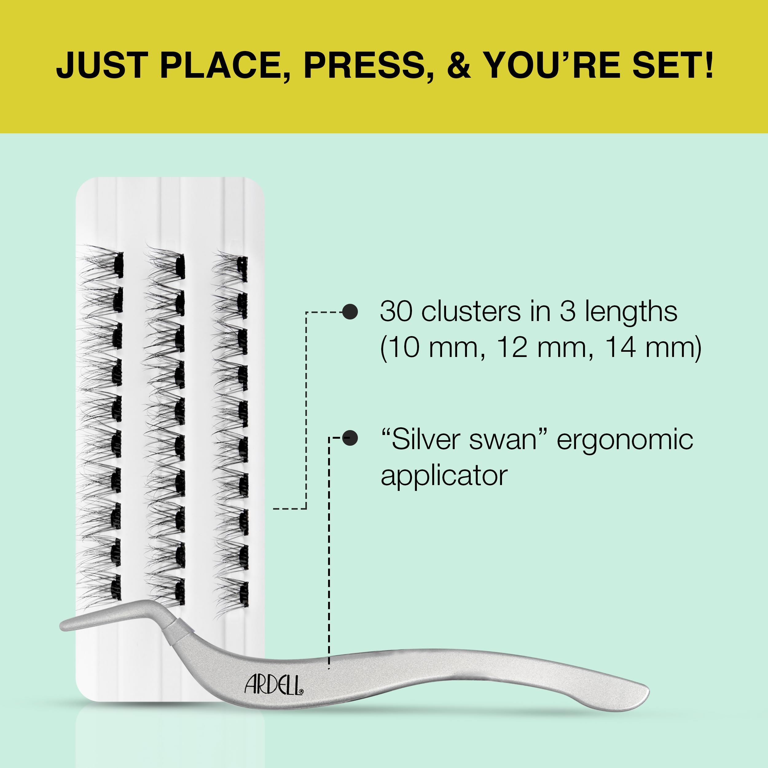 Foto 4 pulgar | Underlash Extensions Ardell Active Press On Gainz, Paquete De 1 - Venta Internacional.