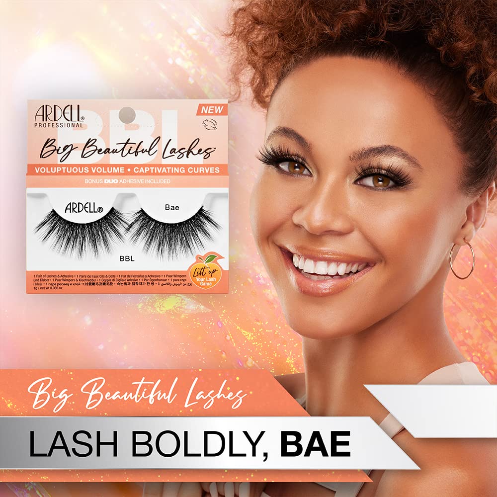 Foto 4 pulgar | Pestañas Postizas Ardell Bbl Big Beautiful Lashes 966 Bae - Venta Internacional.