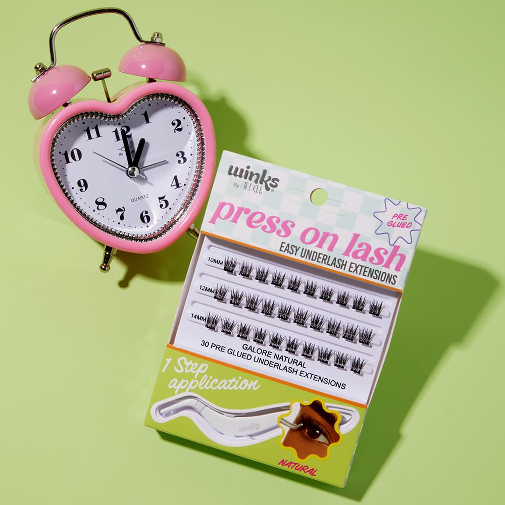 Foto 5 pulgar | Extensiones Underlash Ardell Winks Press On, Prepegadas En Color Natural - Venta Internacional.