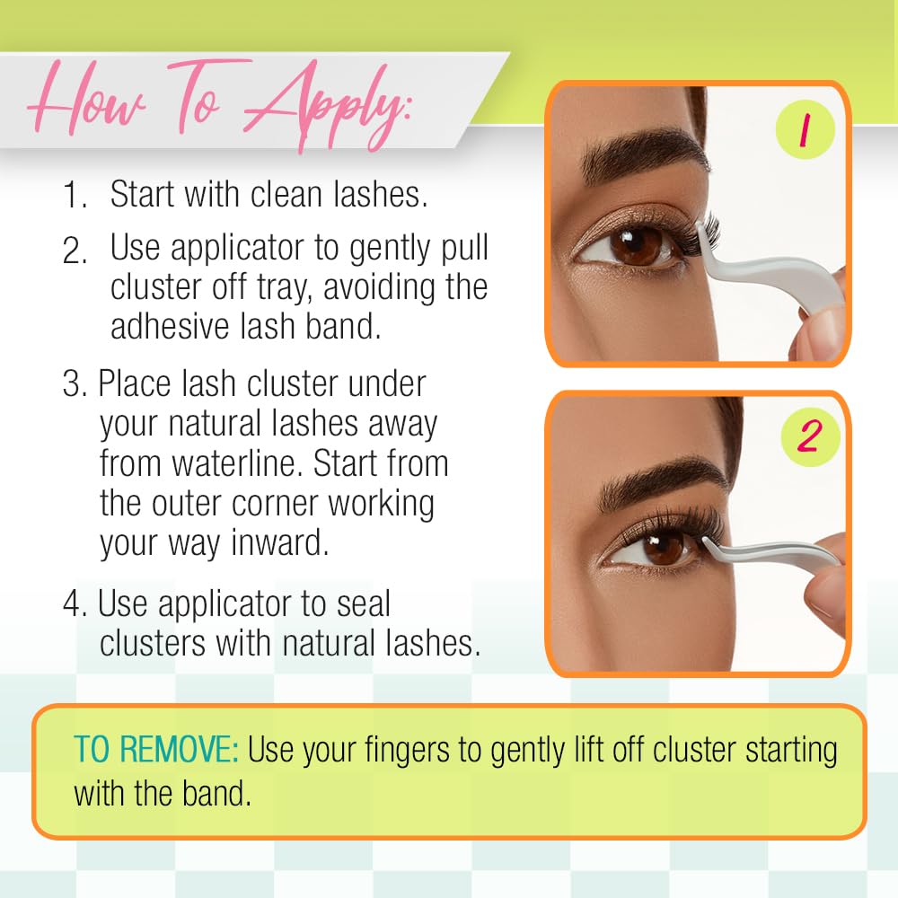 Foto 7 pulgar | Extensiones Underlash Ardell Winks Press On, Prepegadas En Color Natural - Venta Internacional.