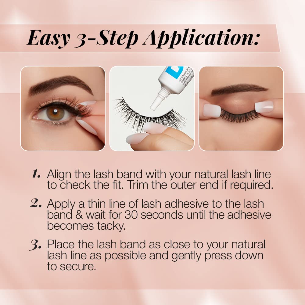 Foto 6 pulgar | Pestañas Postizas Ardell Naked Lashes 425, Volumen Sutil, 2 Pares - Venta Internacional.