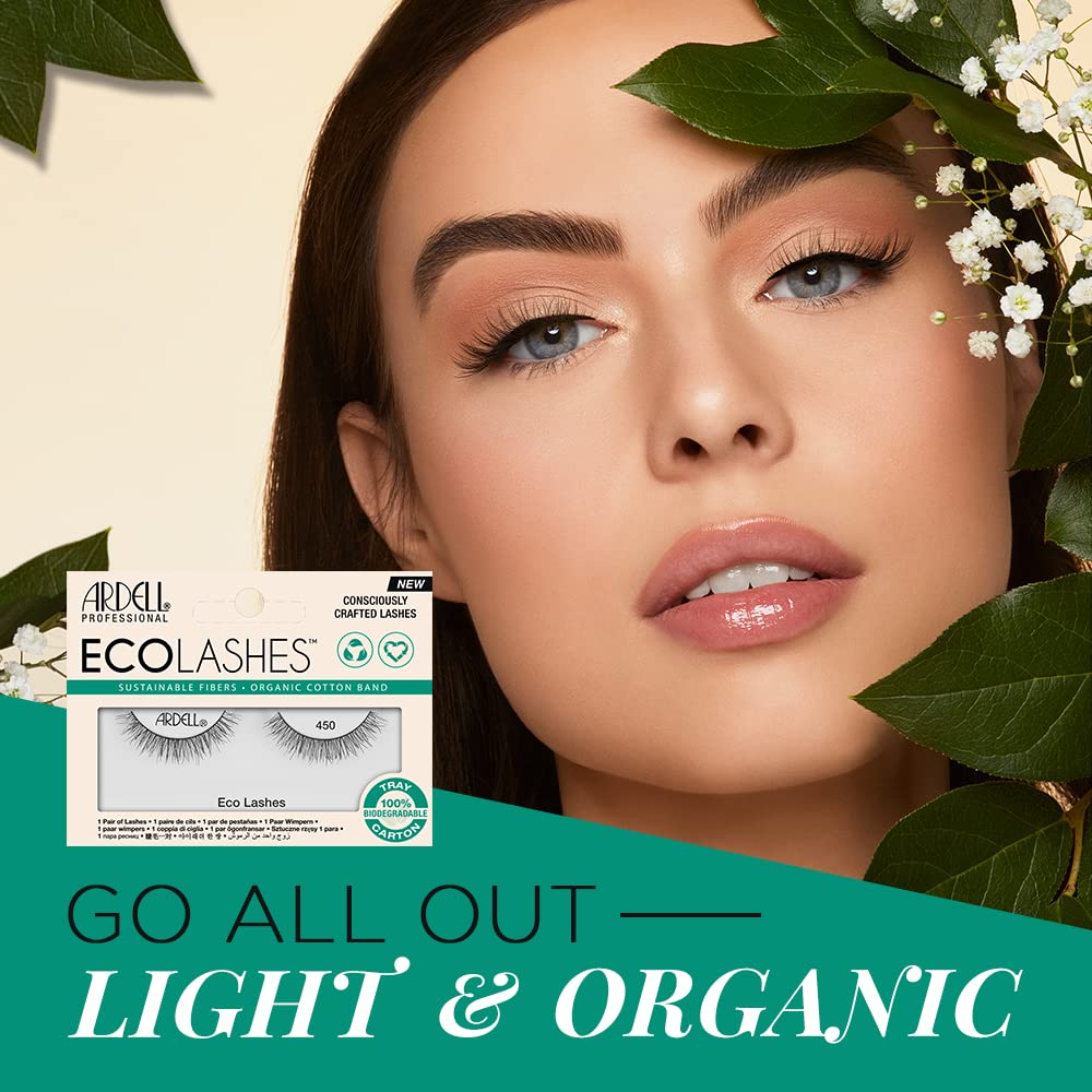 Foto 4 pulgar | Pestañas Postizas Ardell Eco Lashes 450 Super Light Volume - Venta Internacional.