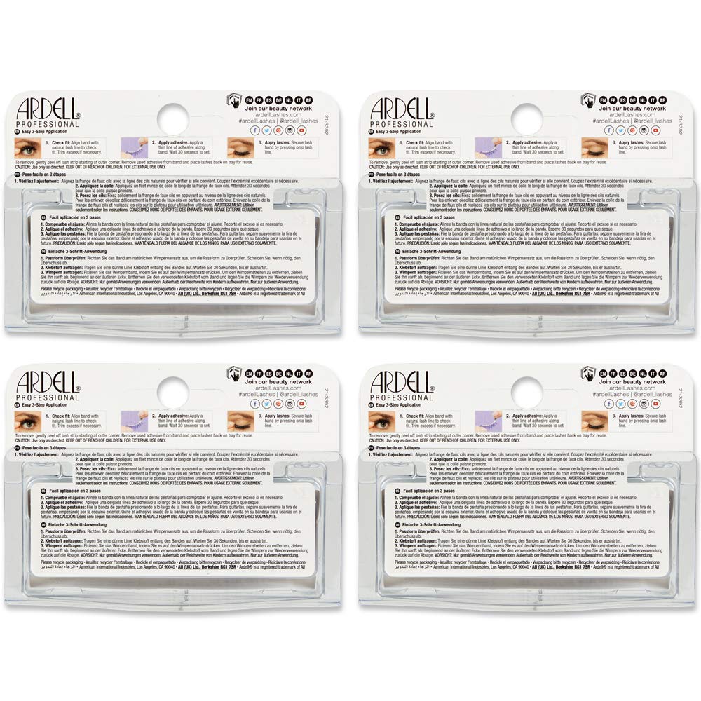Foto 4 | Pestañas Postizas Ardell Natural 176, Paquete De 4 - Venta Internacional.