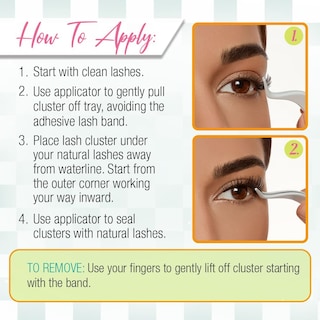 Foto 6 | Underlash Extensions Ardell Winks Press On, Volumen Prepegado - Venta Internacional.