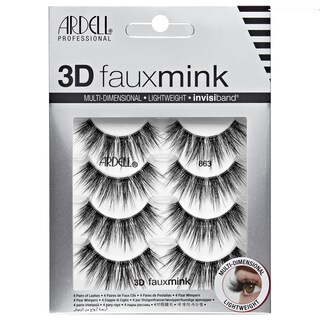 Foto 1 | Pestañas Postizas Ardell 3d Faux Mink 863, 4 Pares - Venta Internacional.