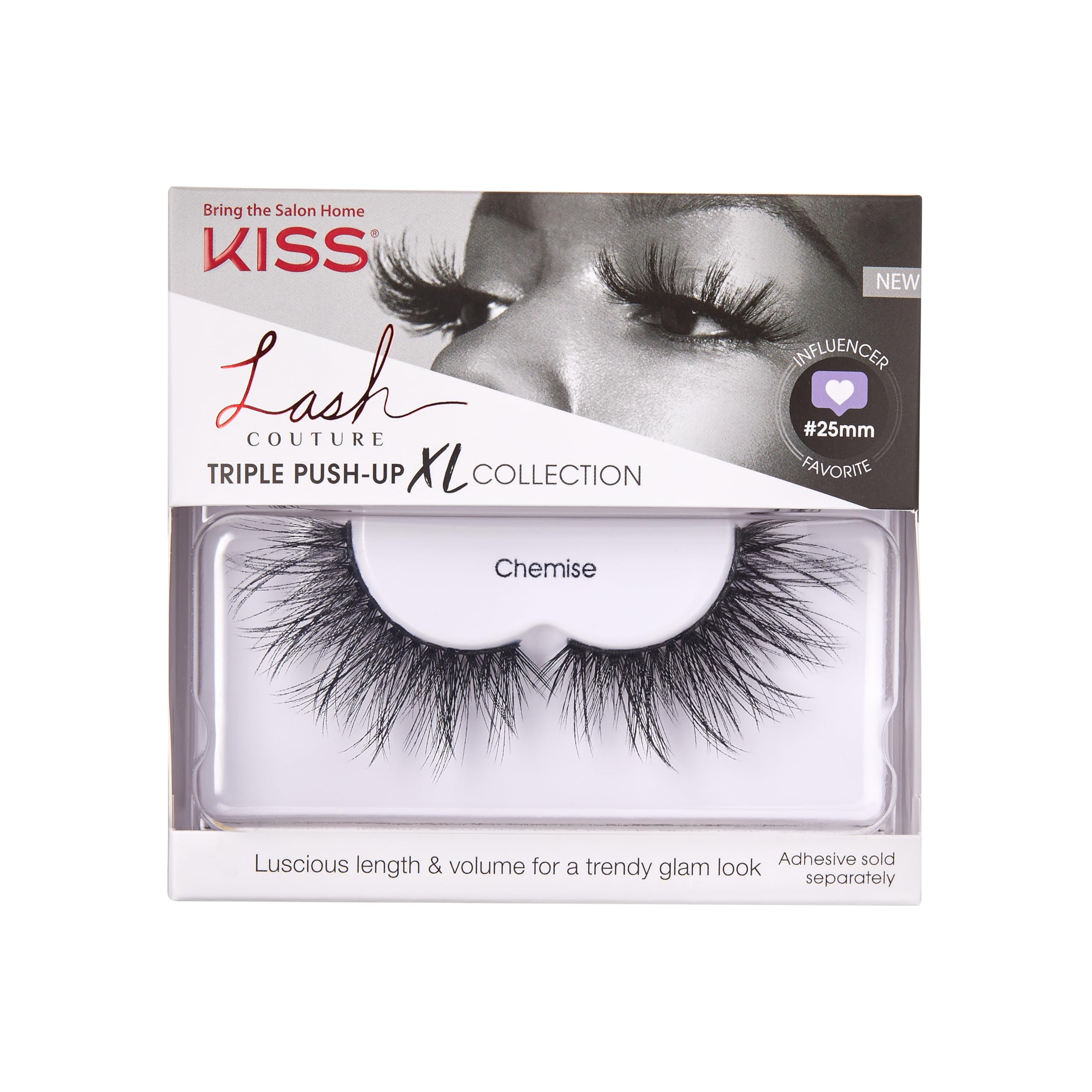 Pestañas Postizas Kiss Lash Couture Triple Push-up Halloween 02 - Venta Internacional.