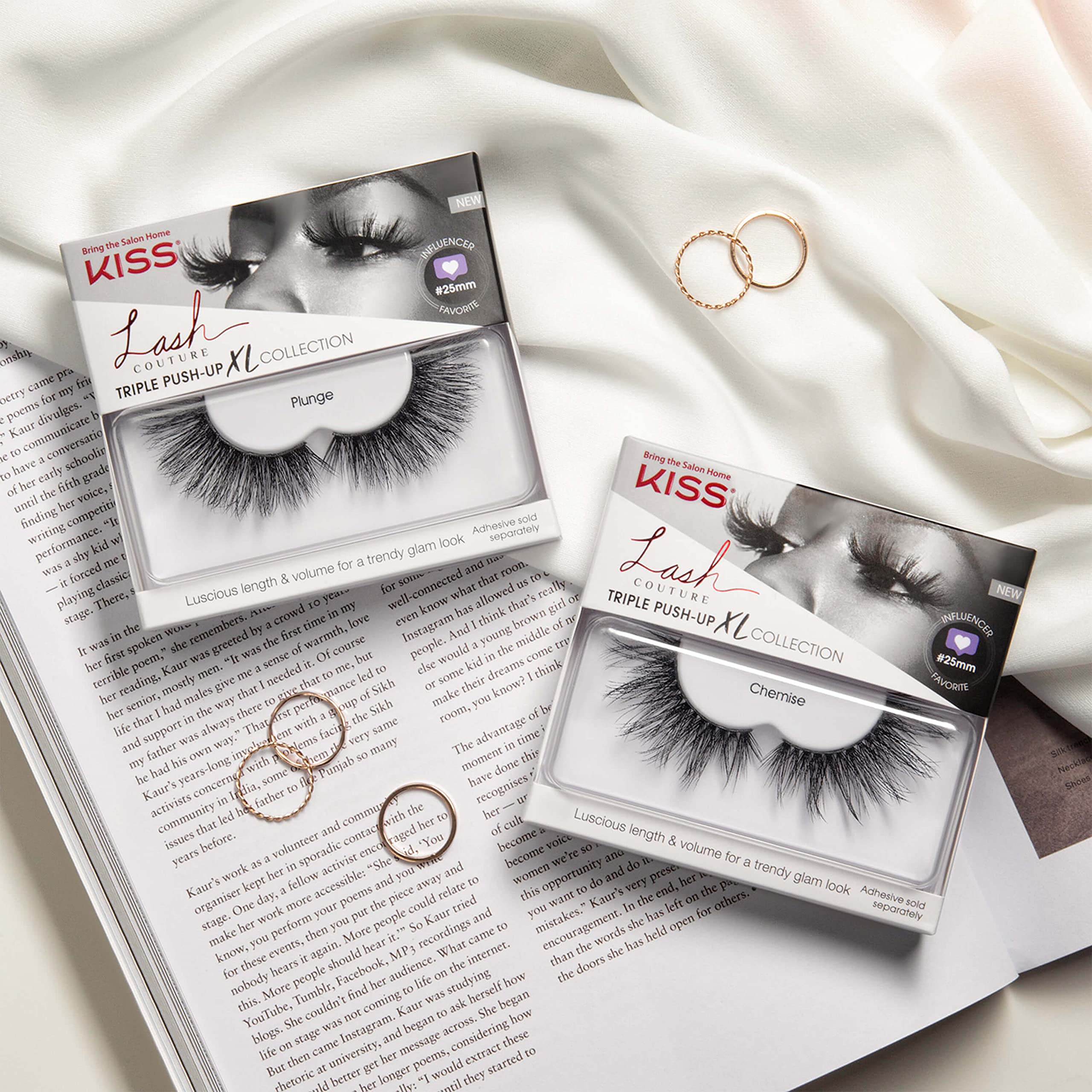 Foto 7 pulgar | Pestañas Postizas Kiss Lash Couture Triple Push-up Halloween 02 - Venta Internacional.
