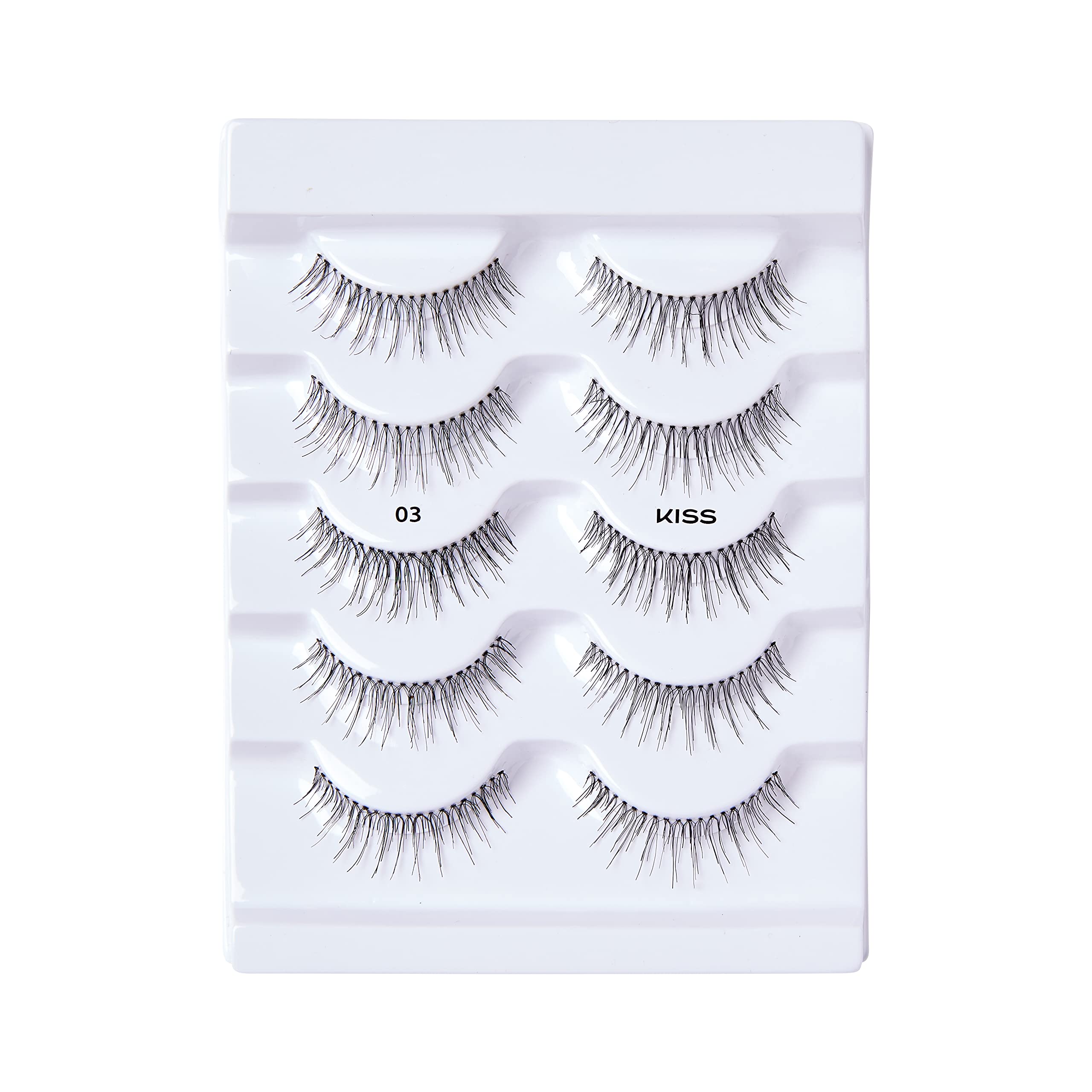 Foto 8 pulgar | Paquete Múltiple De Pestañas Postizas Kiss Look So Natural, 03 X 5 Pares - Venta Internacional.