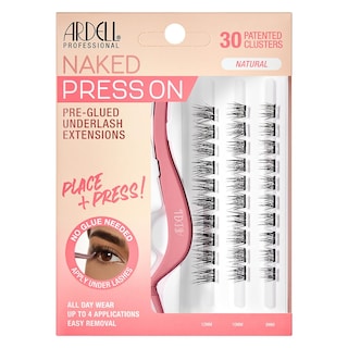 Foto 1 | Extensiones Underlash Ardell Naked Press On, Prepegadas En Color Natural - Venta Internacional.