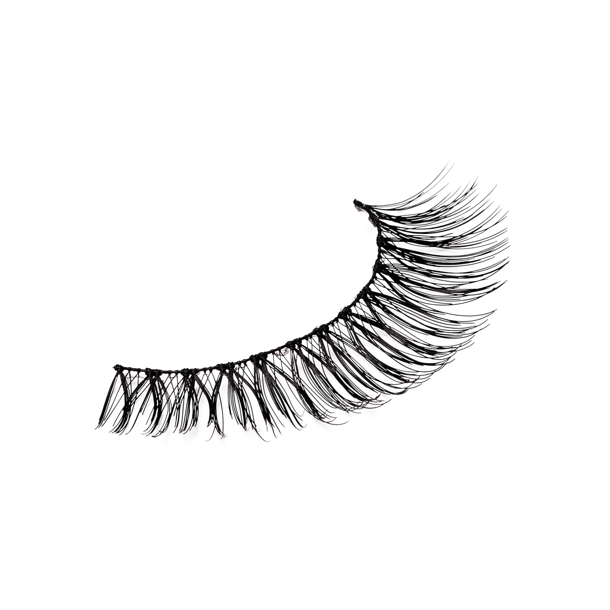 Foto 8 pulgar | Pestañas Postizas Kiss Looks So Natural Shy' De 12 Mm, 5 Pares, 2 Unidades - Venta Internacional.